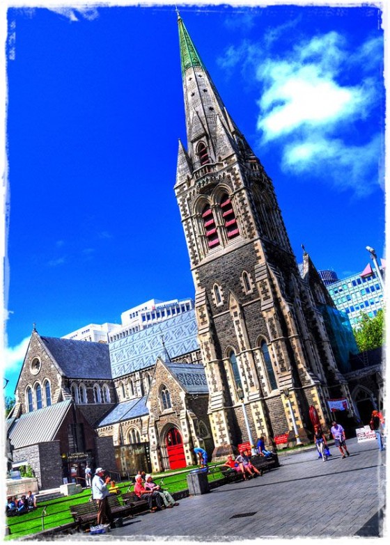 Cathedral Square - Christchurch, New Zealand